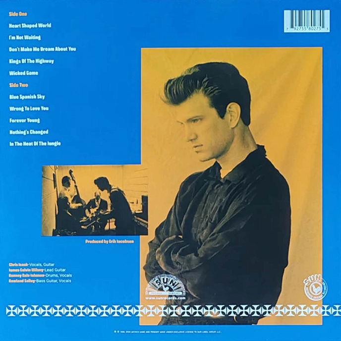 Vinyl Record Chris Isaak – Heart Shaped World LP - img.1