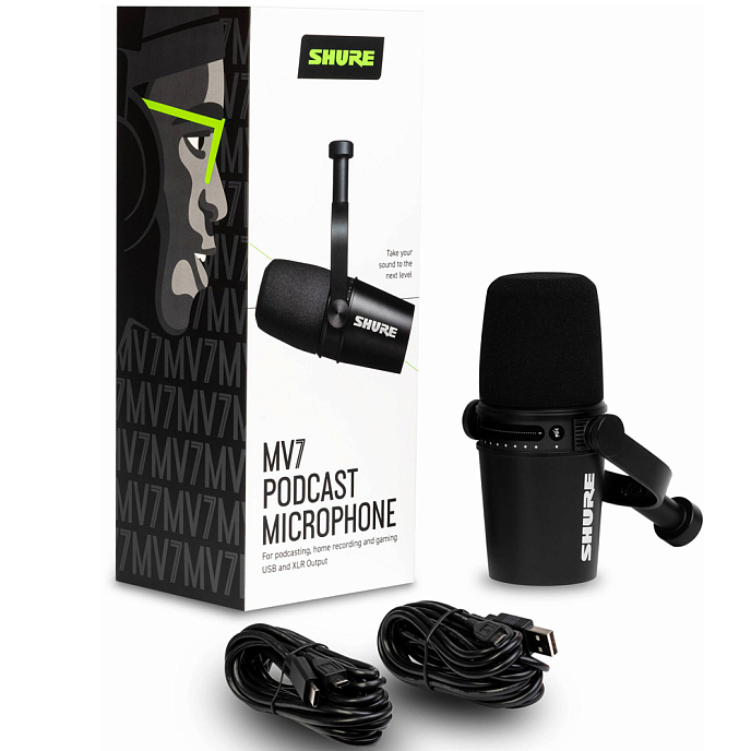 USB Microphone Shure MV7 Black - img.7