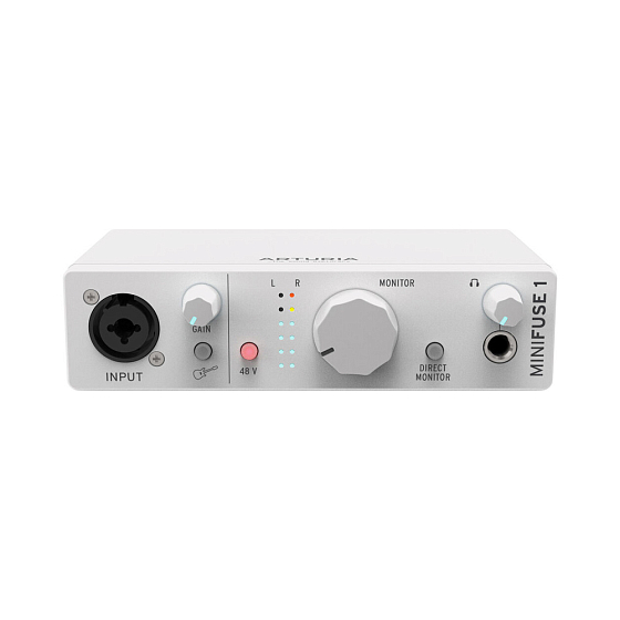 Audio interface Arturia MiniFuse 1 White - img.0