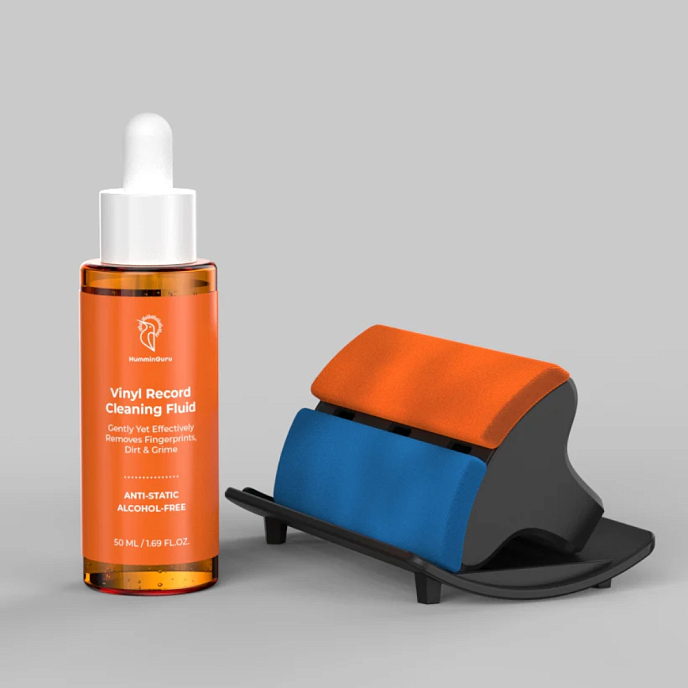 Vinyl record cleaning set HumminGuru I-Brush Vinyl Record Cleaning Kit - img.1