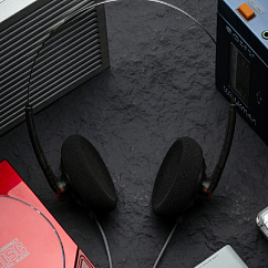 On-ear headphones MoonDrop Old Fashioned Transparent