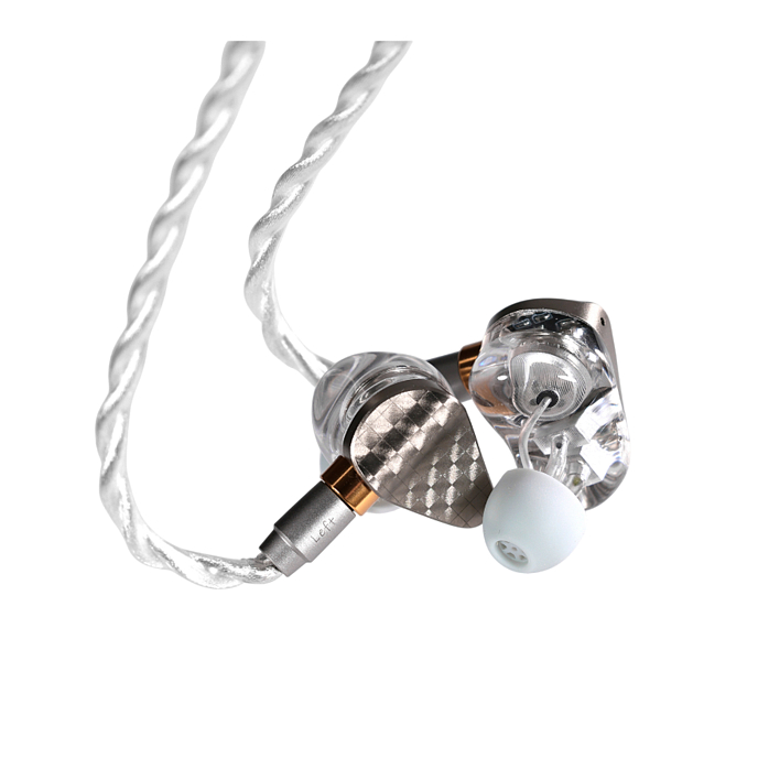 In-ear headphones ddHiFi E14D Surface Silver - img.0