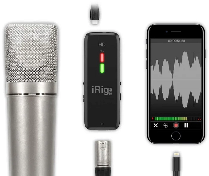 Microphone preamp IK MULTIMEDIA IRIG PRE HD - img.1