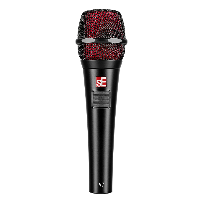 Vocal microphone SE Electronics V7 PTT Black Red - img.0