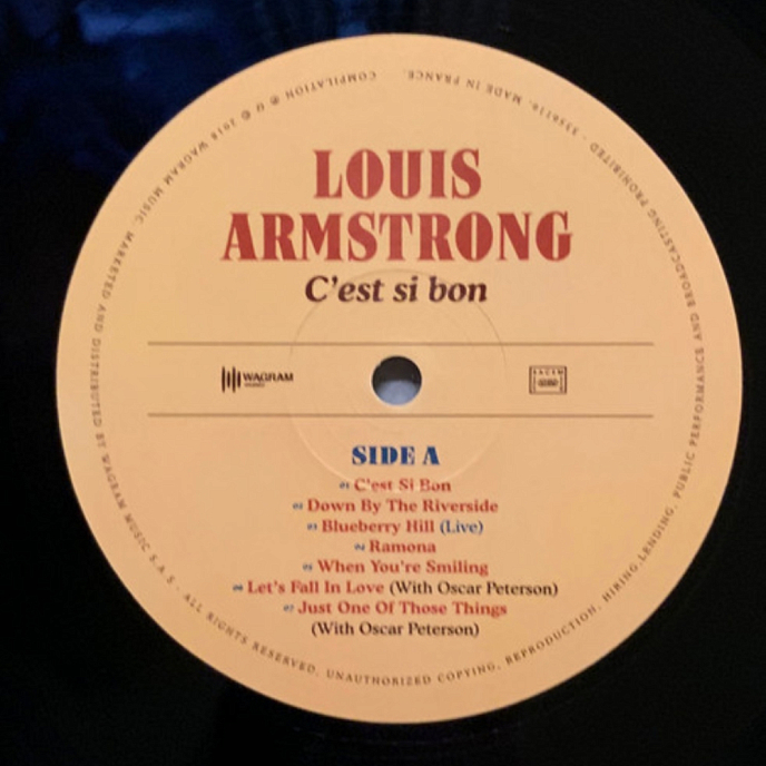 Vinyl Record Louis Armstrong - C'est Si Bon LP - img.2