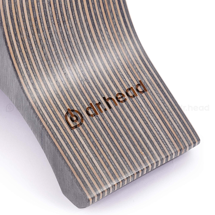 Headphone stand Dr.Head Under Wood Snowstorm 2 Natural Black - img.3