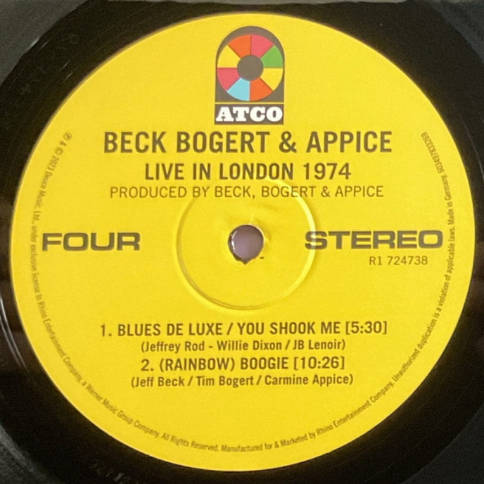 Box set Beck, Bogert & Appice - Live 1973 & 1974 (Boxset) - 4LP - img.20