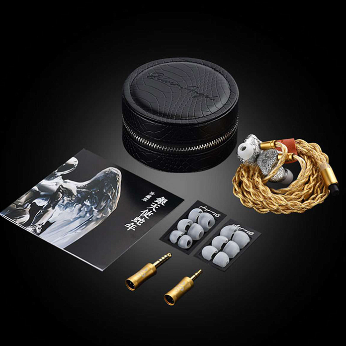 In-ear headphones EarAcoustic SPA Limited Edition Silver Snake Collectors Version Silver - img.14