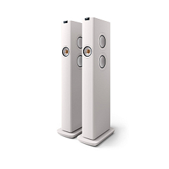 Kit KEF LS60 Wireless Mineral White + Kube 10B Subwoofer + KW1 Kit