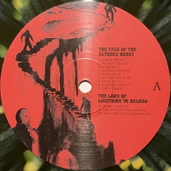 Vinyl Record King Gizzard And The Lizard Wizard - Murder Of The Universe (Transparent Green W/Mustard Yelow Splatter) LP
