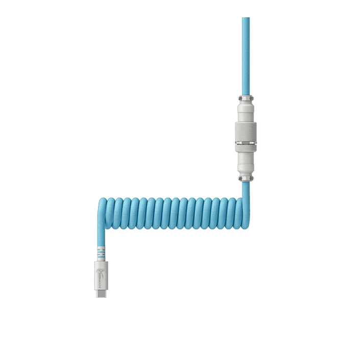 Cable HyperX Coiled Cable light Blue White 1.37m - img.2