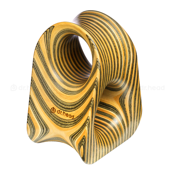 Headphone stand Dr.Head Under Wood Typhoon 1 Natural / Swamp - img.0