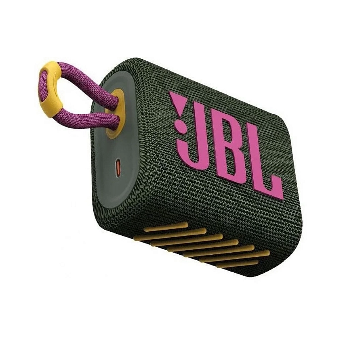Portable speaker JBL Go 3 Green - img.11
