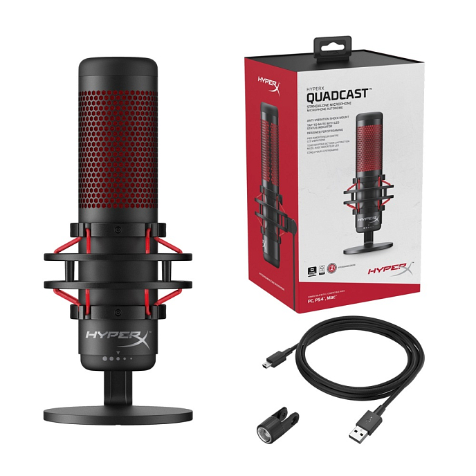 Microphone for streaming and gaming HyperX QuadCast - img.5