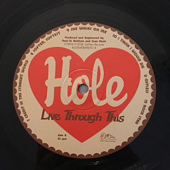 Vinyl Record Hole - Live Through This LP
