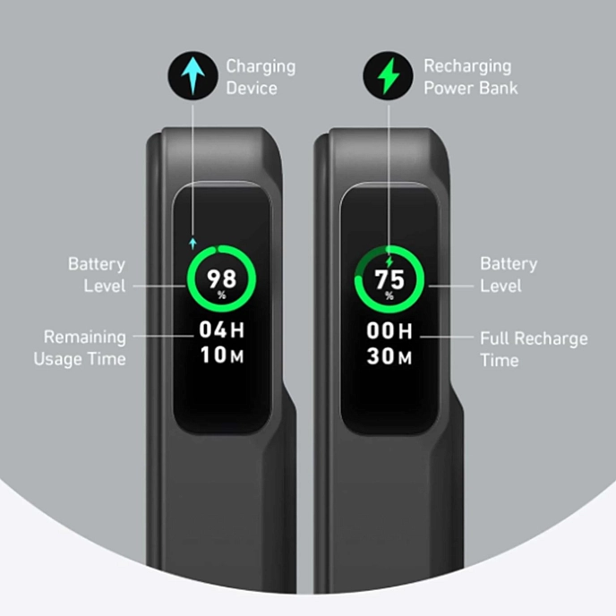 Portable battery Anker MagGo Power Bank (10000mAh 15W) Black - img.2