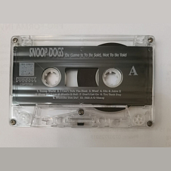 Сassette Tape Snoop Dogg - Da Game Is To Be Sold, Not To Be Told