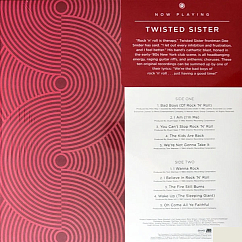 Vinyl Record Twisted Sister - Now Playing (Orange Crush) LP