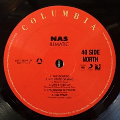 Vinyl Record Nas - Illmatic - LP