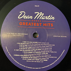 Vinyl Record Dean Martin - Greatest Hits LP