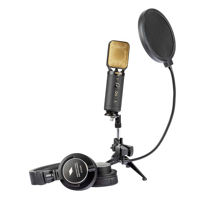 Sound Recording Kit Eikon Studio Box Three Eksbthree Black - img.1