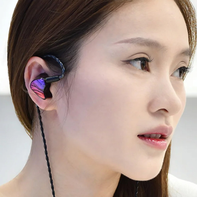 In-ear headphones Celest IgniteX Beast Purple Red Mic USB-C - img.6