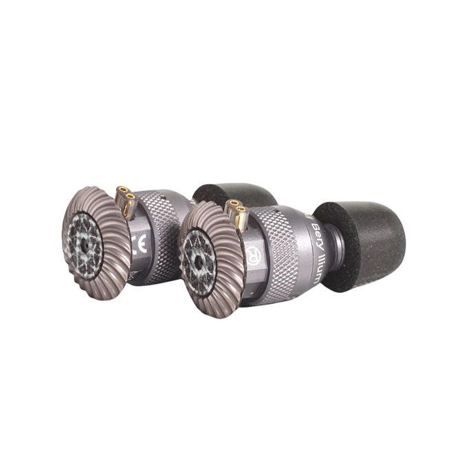 High End headphones Spirit IEM Twin Pulse Beryllium Grey - img.0