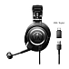 Gaming headset Audio-Technica ATH-M50xSTS-USB Black - img.1