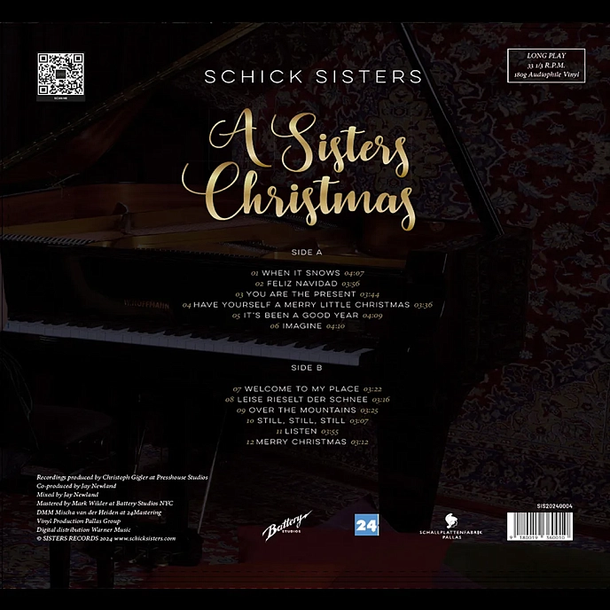 Vinyl Record Pro-Ject Schick Sisters A Sisters Christmas LP - img.2