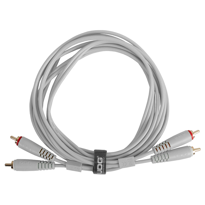 Cable UDG Ultimate Audio Cable Set 2RCA - 2RCA Straight 1.5m White - img.0