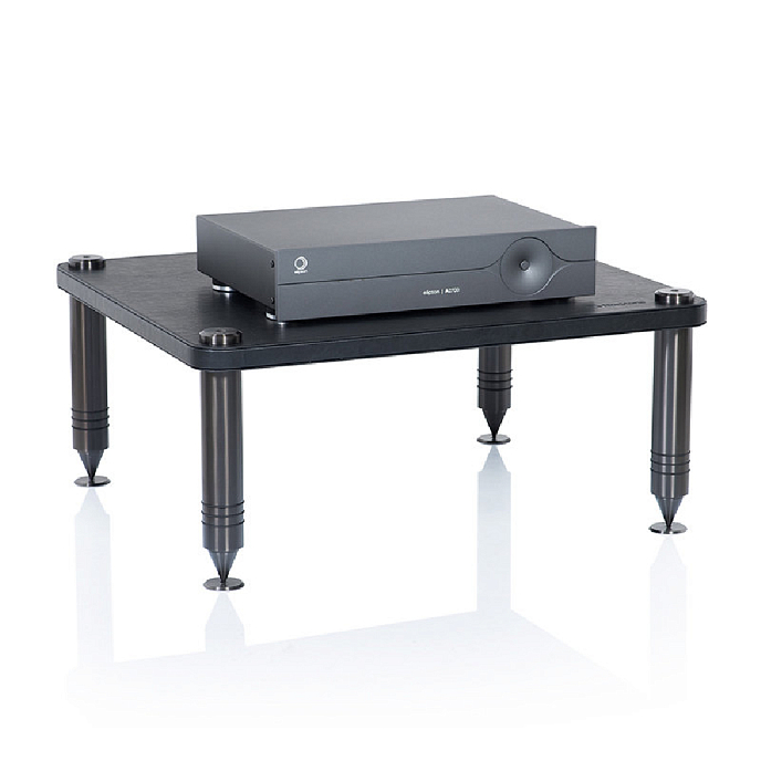 Hi-Fi Stand NorStone Como 3 Leather Black - img.1