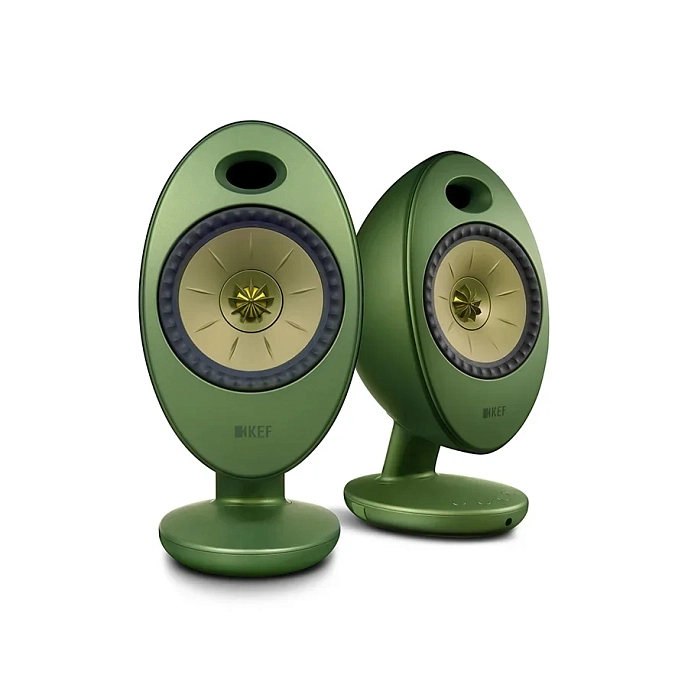 Bookshelf speakers KEF EGG DUO Green (pair) - img.1