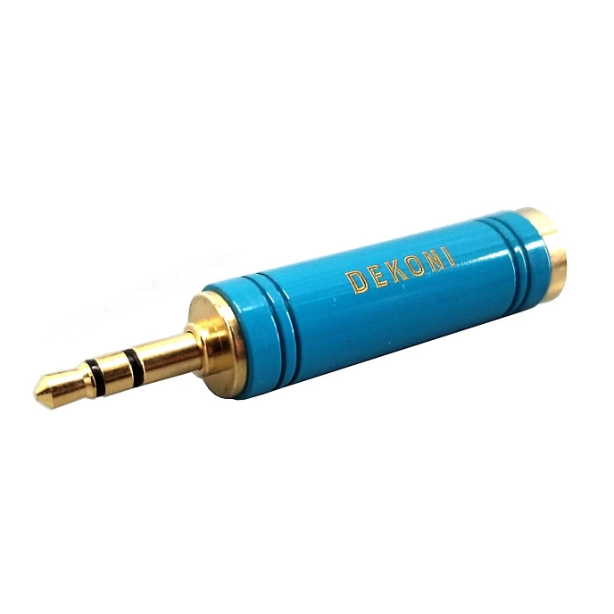 Adapter Dekoni Audio Headphone Adapter Blue 3.5mm - img.0
