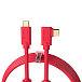 Cable DJTT Chroma Cables USB-C - USB-C Angled Red 1m - img.0