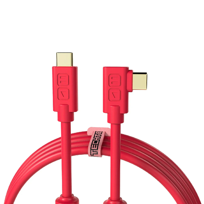 Cable DJTT Chroma Cables USB-C - USB-C Angled Red 1m - img.0