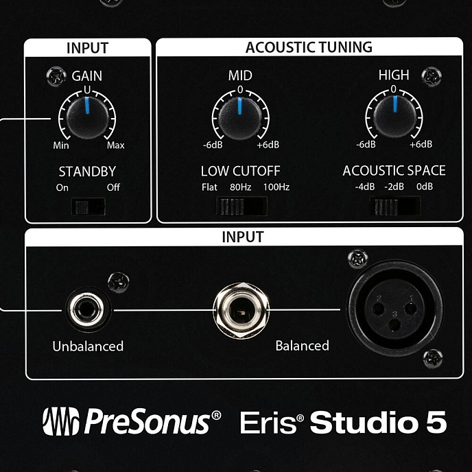 Studio monitor PreSonus Eris Studio 5 Black - img.3