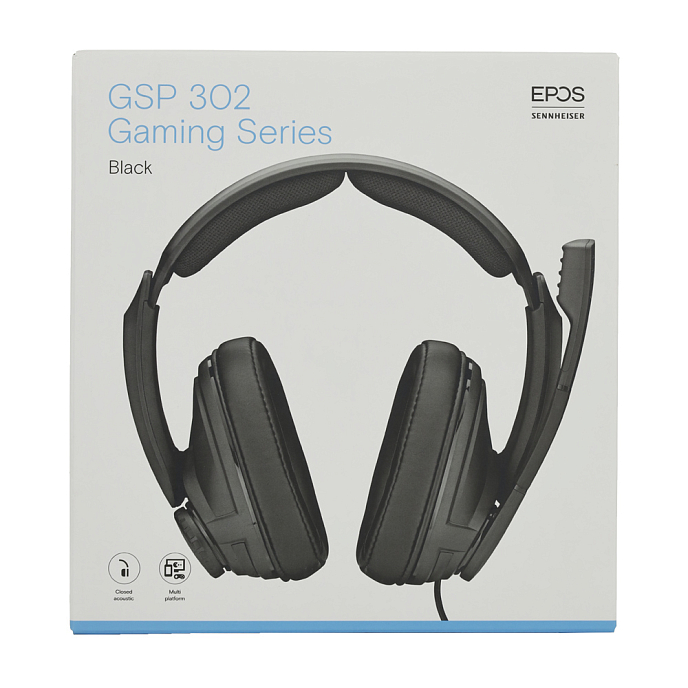 Gaming headset EPOS GSP 302 Black - img.5