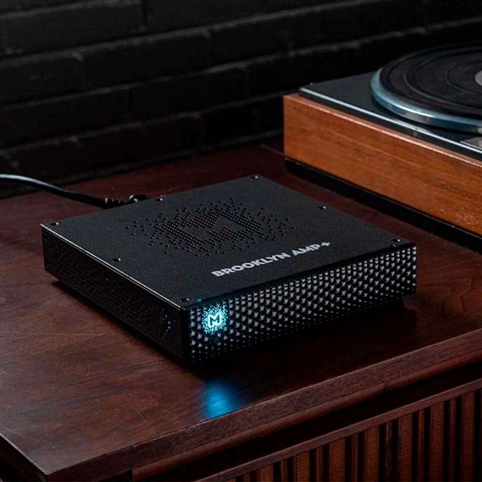 Power Amp Mytek Brooklyn AMP+ black двойной моно усилитель мощности - img.4