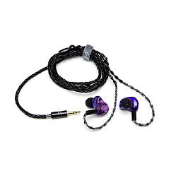 IEMs headphones Queen Of Audio Pink Lady Purple