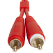 Cable UDG Ultimate Audio Cable Set 2RCA - 2RCA Straight 1.5m Red - img.4 Cable UDG Ultimate Audio Cable Set 2RCA - 2RCA Straight 1.5m Red - img.4