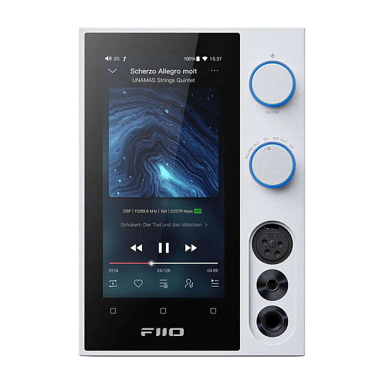 Headphone amplifier with DAC FiiO R7 White - img.0