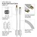 Cable UDG Ultimate Audio Cable USB-C - USB-B Straight 1.5m White - img.7