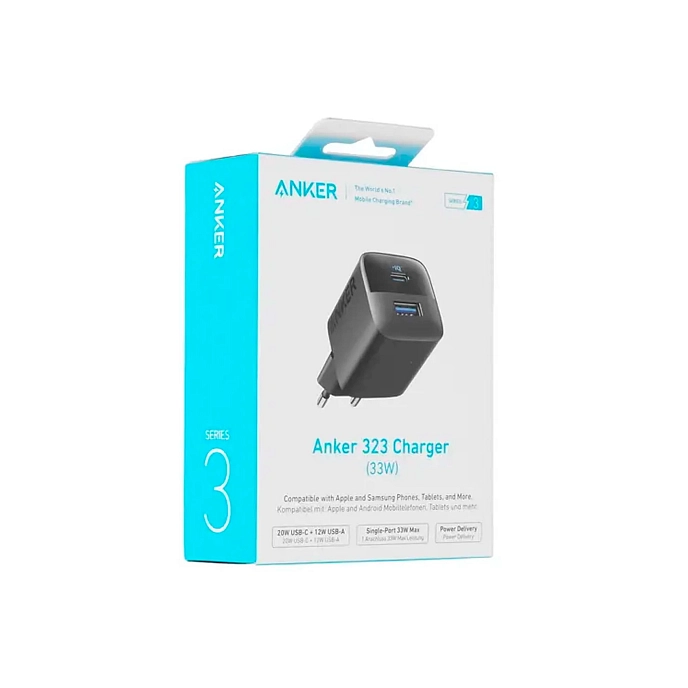 Mains charger Anker 323 33W Black - img.4