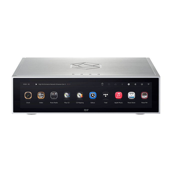 Integrated amplifier Rose RS151 Gen2 Silver - img.1