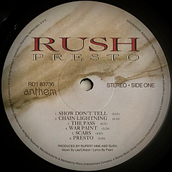 Vinyl Record Rush – Presto (Syeor) LP