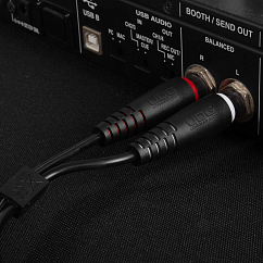 Cable UDG Ultimate Audio Cable Set 2Jack 6.3mm - 2Jack 6.3mm Straight 1.5m Black