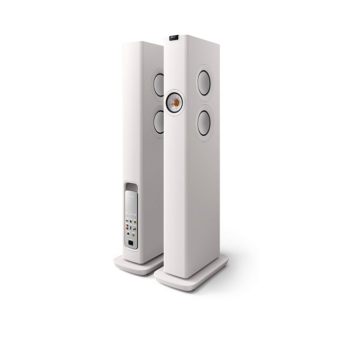 Floorstanding Speakers KEF LS60 Wireless Mineral White - img.1