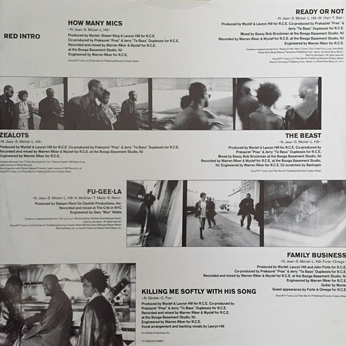 Vinyl Record Fugees - The Score 2LP - img.3
