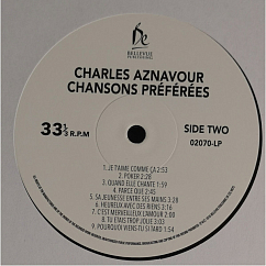 Vinyl Record Charles Aznavour – Chansons Preferees LP