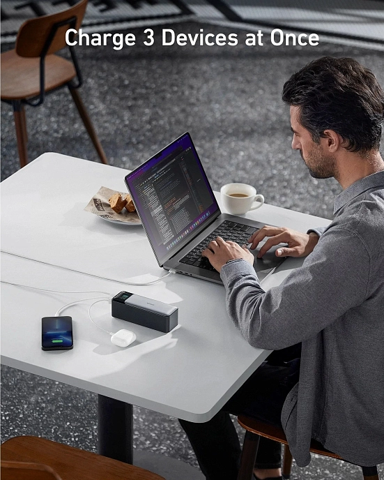 Portable battery Anker 737 Power Bank (PowerCore 24K) - img.1